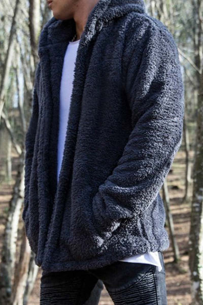 Kapuzenjacke aus Fleece