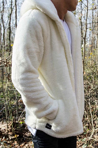 Kapuzenjacke aus Fleece