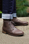 Klassische Stiefeletten aus Leder