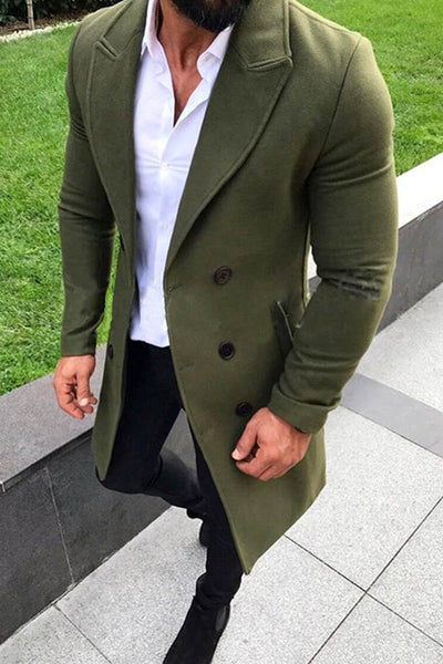 Langer Mantel Gentleman