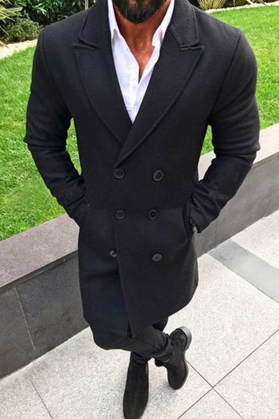 Langer Mantel Gentleman