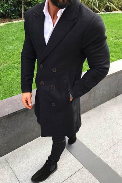 Langer Mantel Gentleman