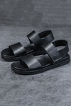 Lässige Ledersandalen