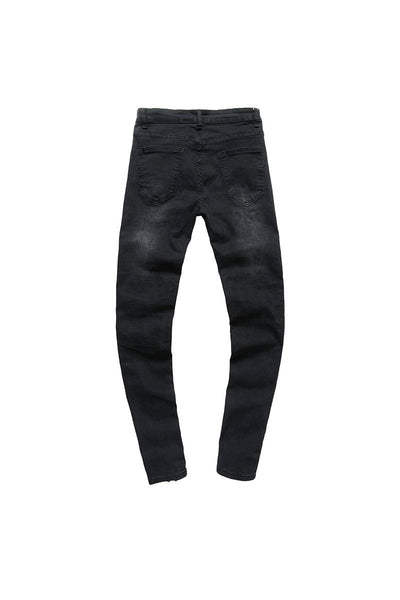 Biker Skinny Jeans mit Reißverschluss